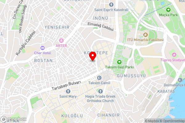 The Diderot Hotel - Hotel Location Map