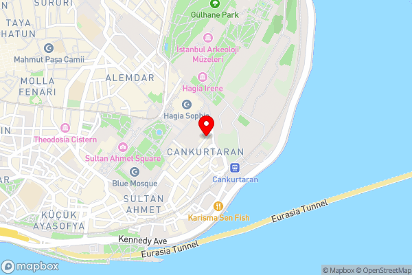 The Empress Theodora Hotel ll - Hotel Location Map