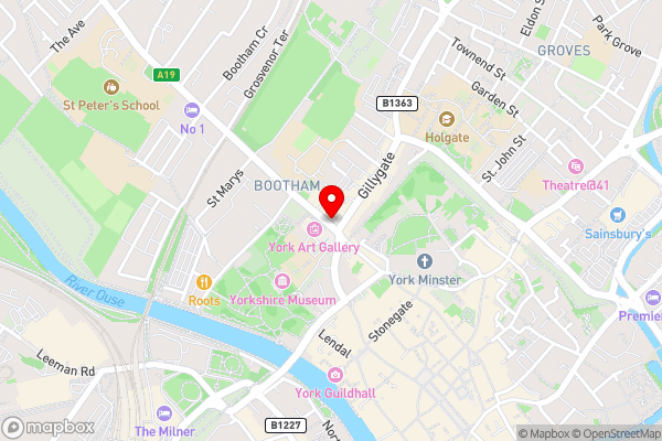 The Exhibition - Hotel Location Map