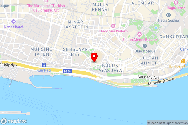 The First Ottoman Mansion - Hotel Location Map