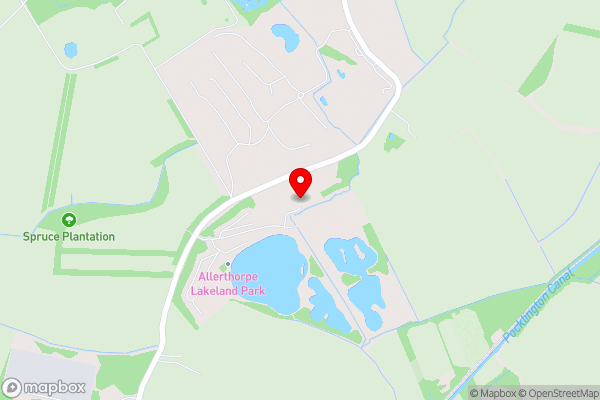 The Flamingo Lodge with Hot Tub - Hotel Location Map