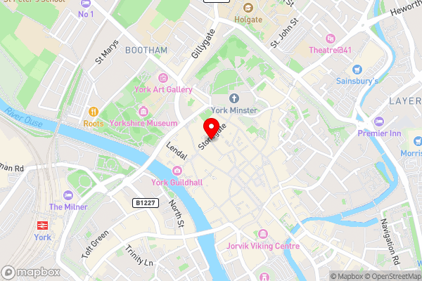 The Fort York - Hotel Location Map