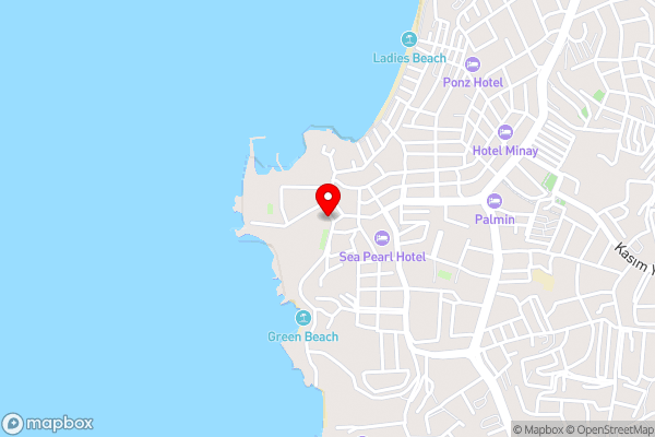 The Grand Blue Sky International - All Inclusive - Hotel Location Map