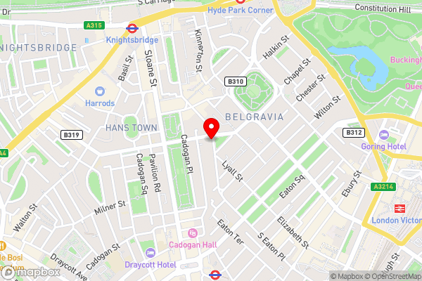 The Hari London - Hotel Location Map