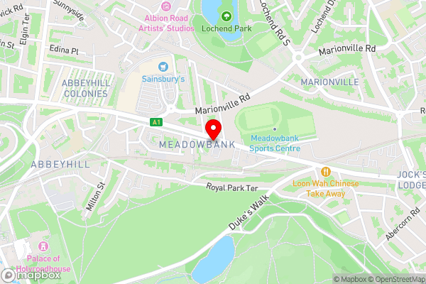 The Holyrood Snug - Hotel Location Map