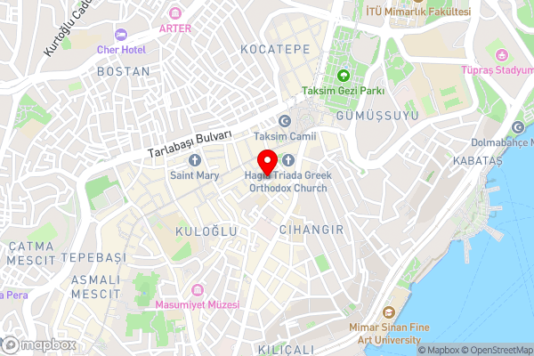 The House of Tulpan - Hotel Location Map