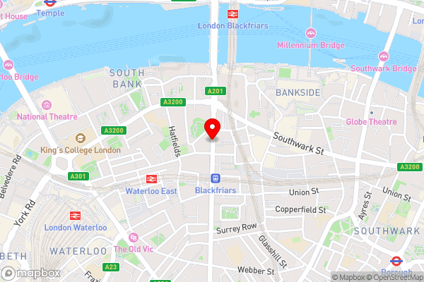 The Hoxton, Southwark - Hotel Location Map