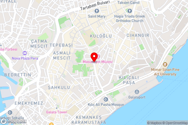 The Külsümz Hotel - Hotel Location Map