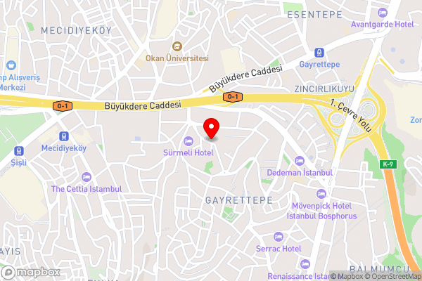 The Leos Residence - Hotel Location Map