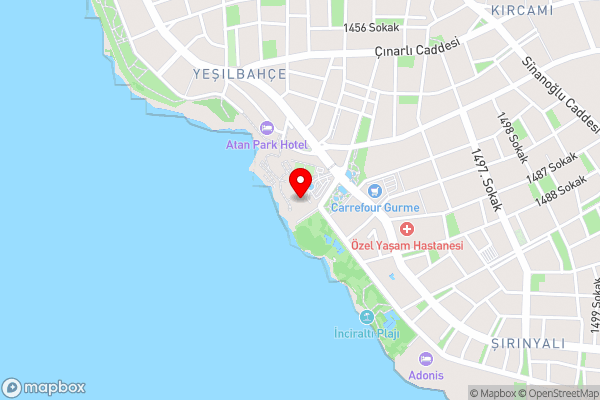 The LifeCo Antalya Well-Being Detox Center and Vegan Hotel - Hotel Location Map