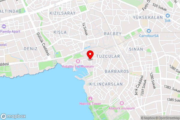 The Little Prince Boutique Otel - Hotel Location Map