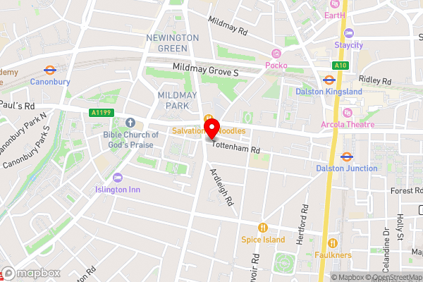 The Luxury Inn - Hotel Location Map