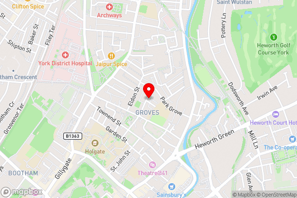 The Magpie's Nest Guesthouse - Hotel Location Map