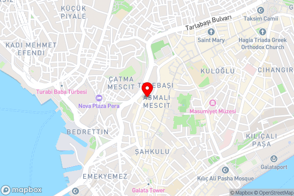 The Marmara Pera - Hotel Location Map