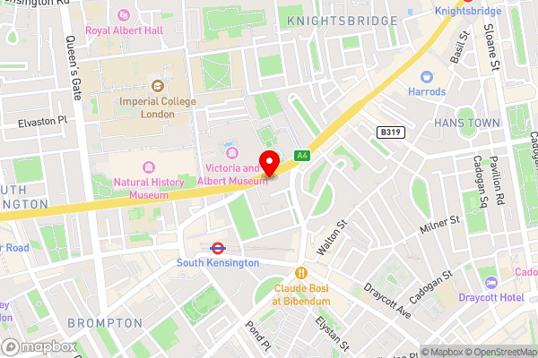 The Rembrandt - Hotel Location Map