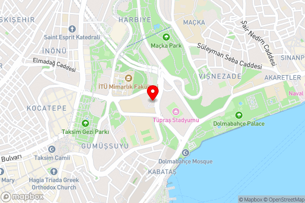 The Ritz-Carlton, Istanbul at the Bosphorus - Hotel Location Map