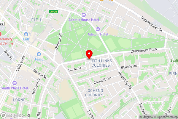 The Sandaig - Hotel Location Map