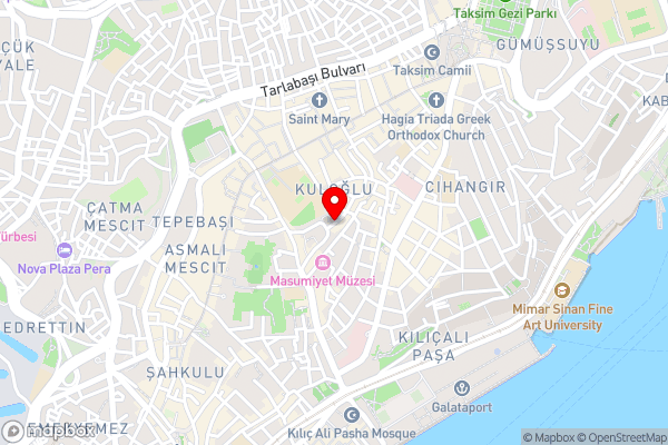 The Soul Istanbul Hotel - Hotel Location Map