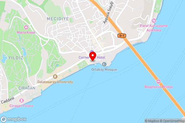 The Stay Bosphorus - Hotel Location Map