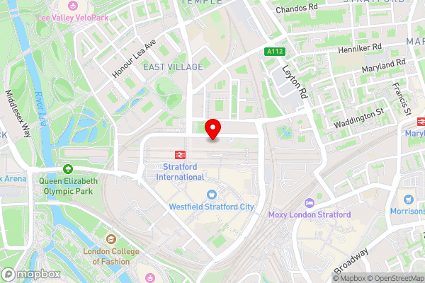 The Stratford Hotel London - Hotel Location Map
