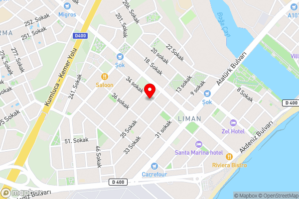 The Suites - Hotel Location Map