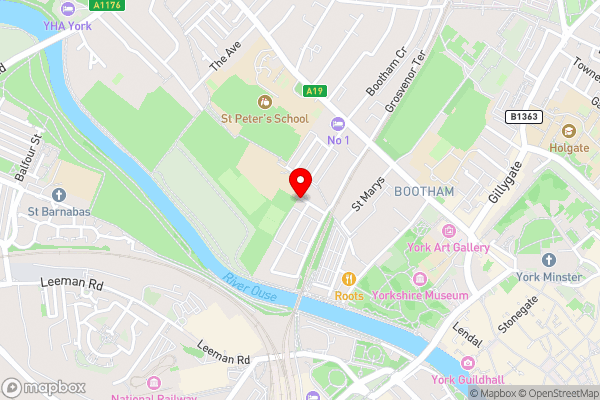 The Sycamore Guest House - Hotel Location Map