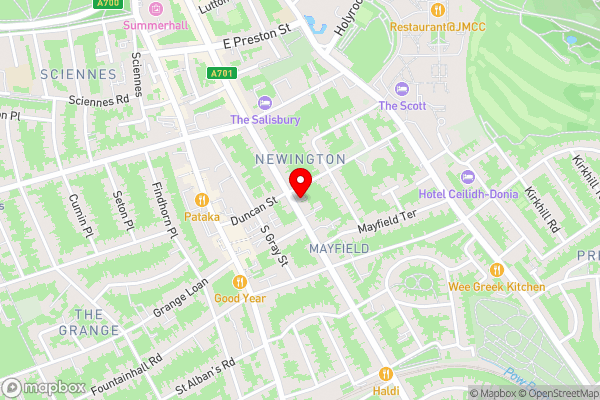 The Thrums - Hotel Location Map