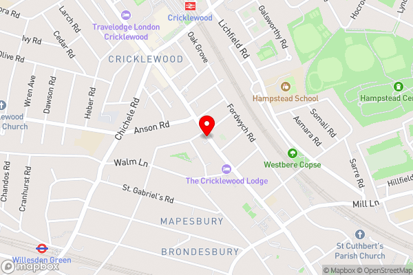 The Windmill - Hotel Location Map