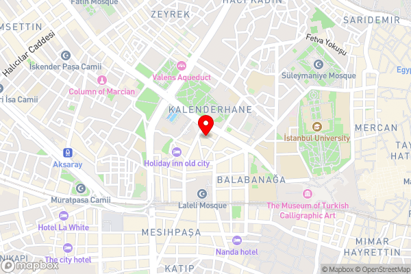 Tilia Hotel - Hotel Location Map