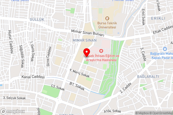 TOK EPİK HOTEL - Hotel Location Map