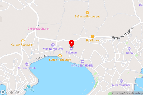 Toloman Bitezpark Apartments - Hotel Location Map