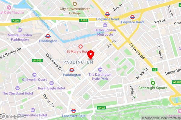 Tony's House Hotel - Hotel Location Map