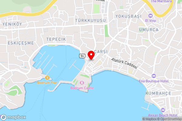 TORBA BUK - Hotel Location Map