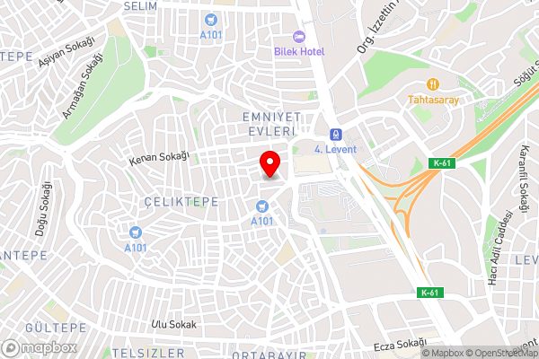 TownHouse Istanbul - Hotel Location Map