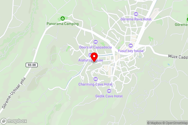 Travel Inn Cave Hotel - Hotel Location Map