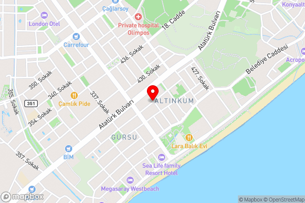 Trend Suites - Hotel Location Map