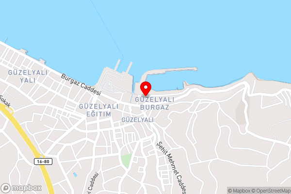 Trilye Bay C Konak - Hotel Location Map