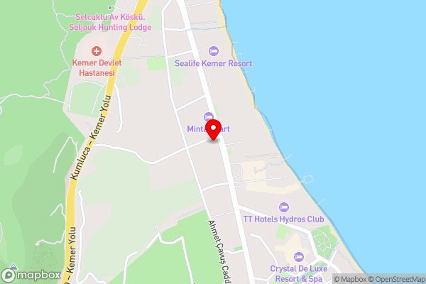 Tu Casa Gelidonya Hotel - Hotel Location Map