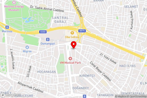 Tugcu Hotel Select - Hotel Location Map