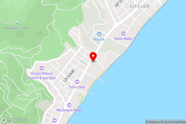 TUI BLUE Grand Azur - Hotel Location Map