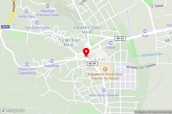 tulpar hotel - Hotel Location Map