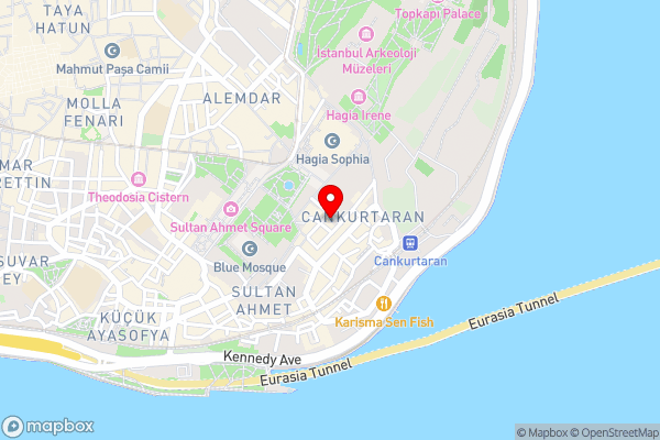 Turk Art Hotel - Hotel Location Map