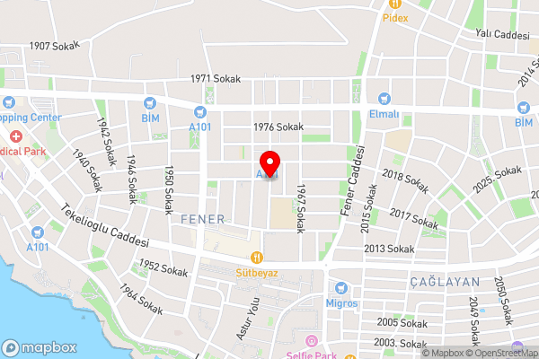 Turkish Homes - Hotel Location Map