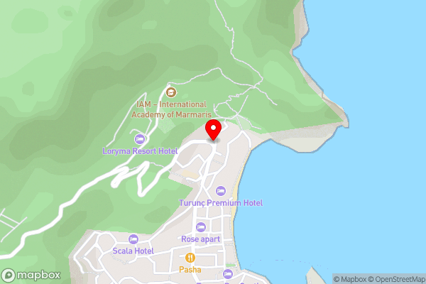 Turunç' ta Havuzlu Villa-1 - Hotel Location Map