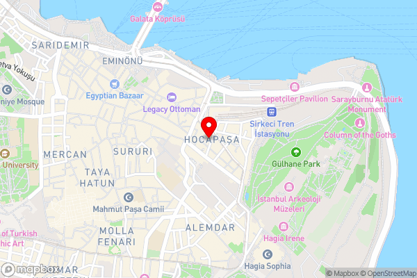 Turvan Hotel - Hotel Location Map