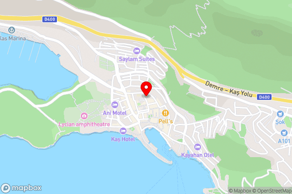 Uğur Otel - Hotel Location Map