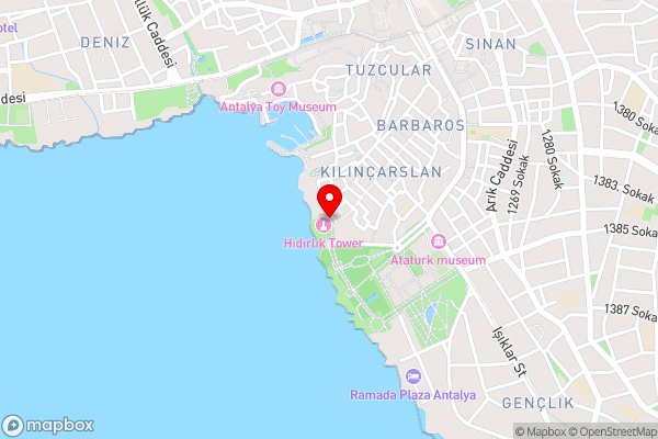 Ulivo Hotel - Hotel Location Map