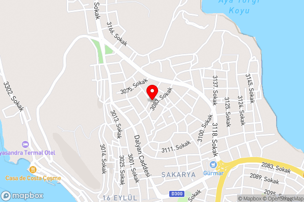 Ultra LUX Rezidans ISITMALI OZEL HAVUZLU - Hotel Location Map