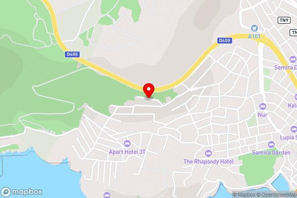 Ultra luxurious magnificent sea view villa in Kalkan Kalamar bay - Hotel Location Map