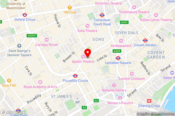 Urban Chic - Shaftesbury - Hotel Location Map